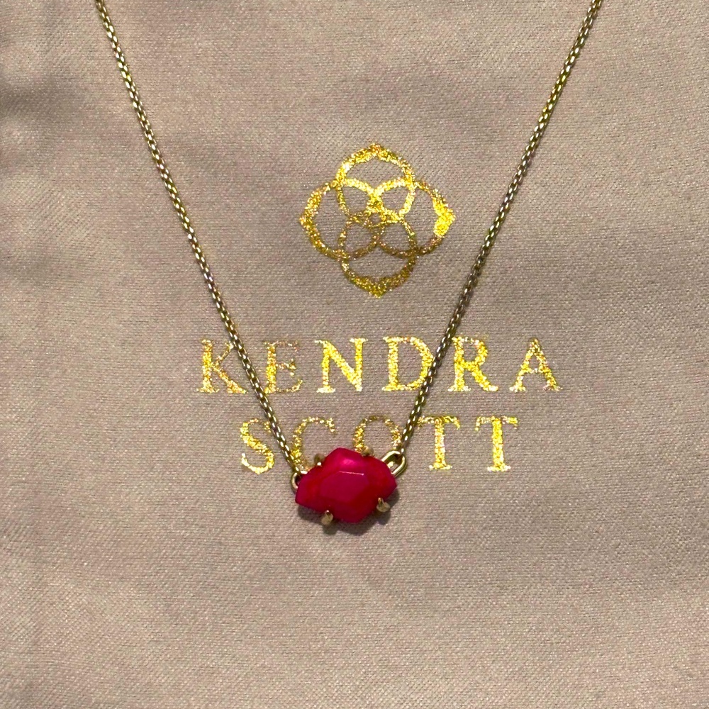 Kendra Scott Ethan Earrings - Red Mother of Pearl